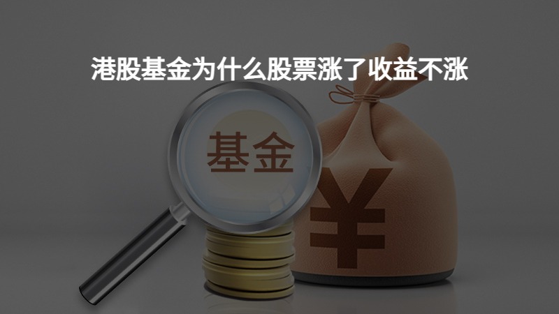 港股基金为什么股票涨了收益不涨？