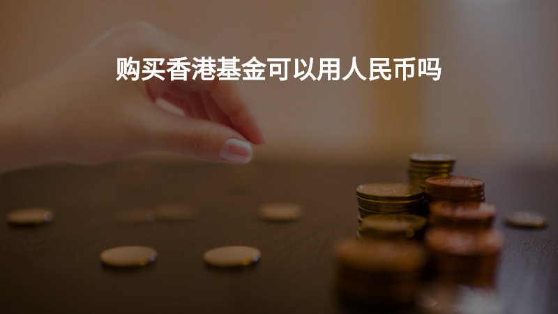 购买香港基金可以用人民币吗？