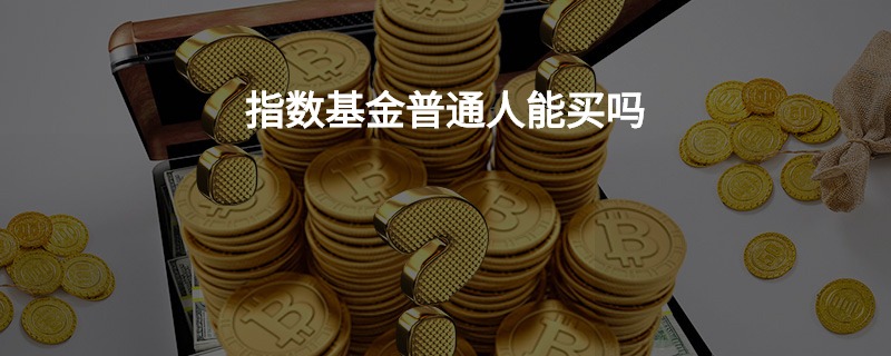 指数基金普通人能买吗？