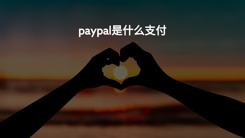 paypal是什么支付？