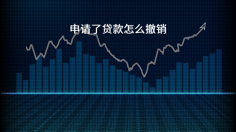 申请了贷款怎么撤销？