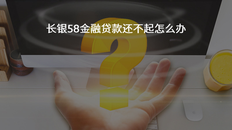 长银58金融贷款还不起怎么办？