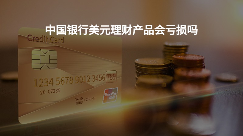 中国银行美元理财产品会亏损吗？