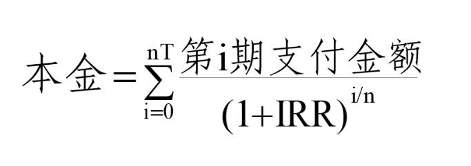 网贷年化利率（复利）计算