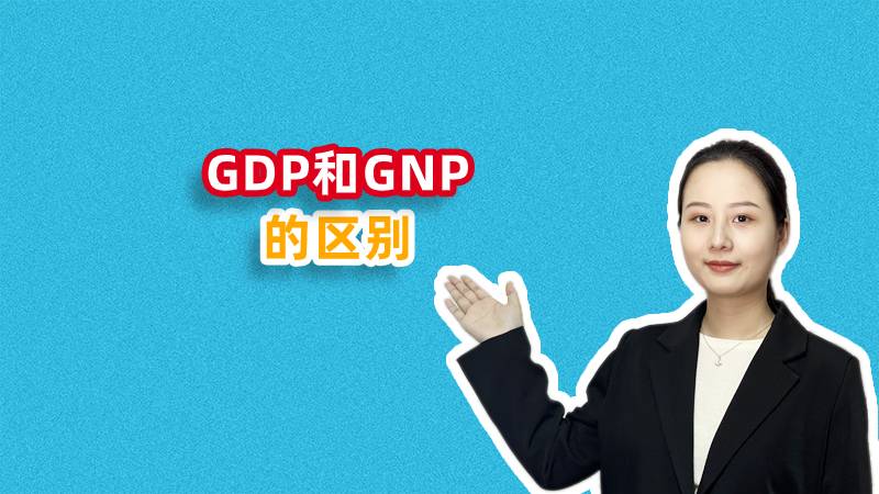 GDP和GNP的区别？