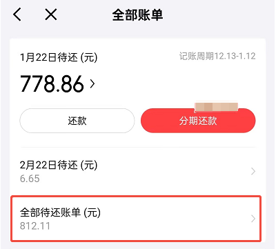 白条分期怎么提前一次性还完