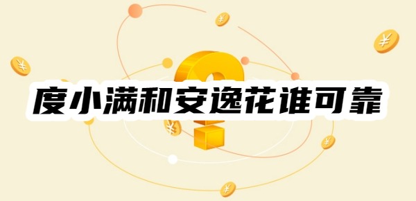 度小满和安逸花谁可靠