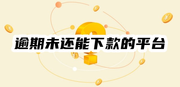 逾期未还能下款的平台