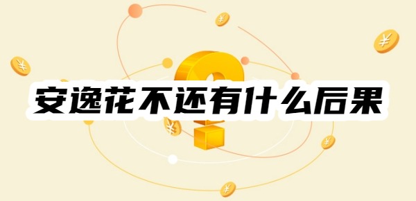 安逸花不还有什么后果