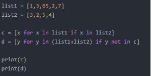 Python开发中给定两个列表怎么找出相同元素和不同元素？看完你就会了