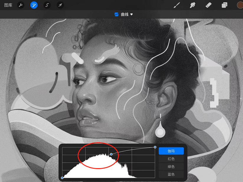 procreate怎么去色变黑白？procreate怎么把彩色变黑白？