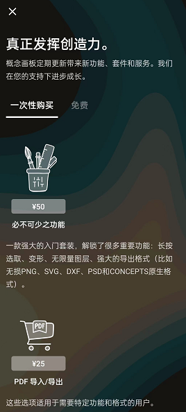 概念画板pro有什么功能？概念画板是只有pro才能用吗？