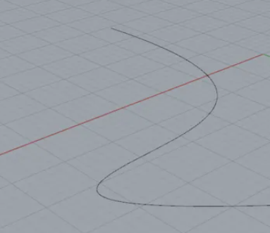rhino（犀牛）怎么绘制曲线？rhino（犀牛）怎么调整曲线弧度？
