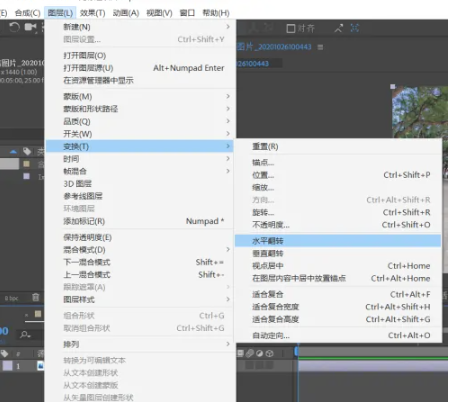 AE怎么翻转、旋转图片？AE怎么缩放图片？
