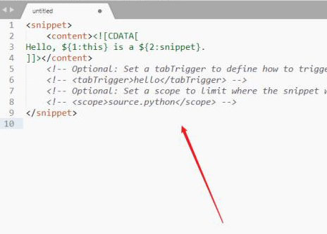 Sublime Text怎么创建代码片段？ Sublime新建代码片段的技巧