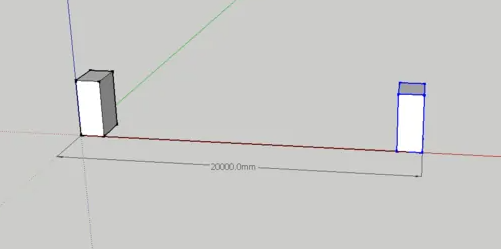 sketchup（草图大师）怎么等距分布物体？sketchup等分物体教程