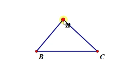 几何画板怎么绘制三角形？几何画板插画入门教程