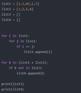 Python开发中给定两个列表怎么找出相同元素和不同元素？看完你就会了