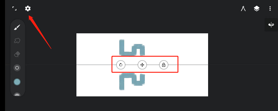 infinite painter怎么对称画图？infinite painter如何打开对称功能？