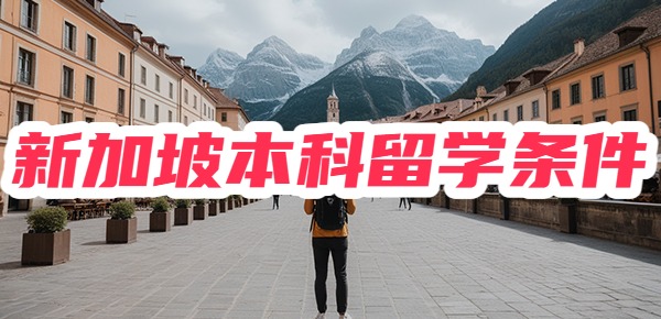 新加坡本科留学申请条件是什么？